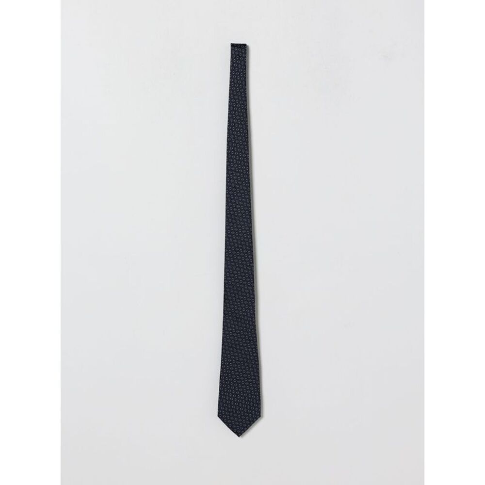Zegna Men Zegna Jacquard Silk Tie